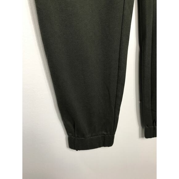 New Badgley Mischka Women's L Olive Green Jogger Pants Cargo Belt Comfy Everyday - Picture 8 of 12